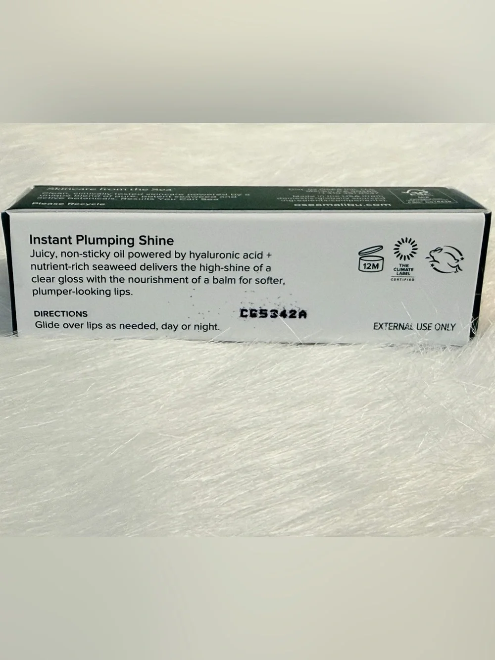 OSEA Sweet Mango Mandarin Hyaluronic Lip Oil Booster